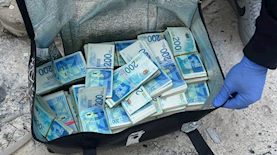 שטרות בצידנית, צילום: דוברות המשטרה